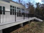 High Durability Iron Balcony Railing Low Maintenance For Outdoor Villa