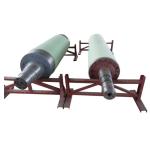 Paper Making Line Soft Calendar Roller With Rubber Cover Improve Paper
