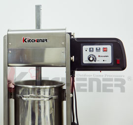 New Electric Sausage Stuffer Vertical Stainless Steel 3L/7LB 5-7 Pound Meat Filler
