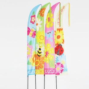 Quality Spring Seasonal Garden Flag Flowers wholesale