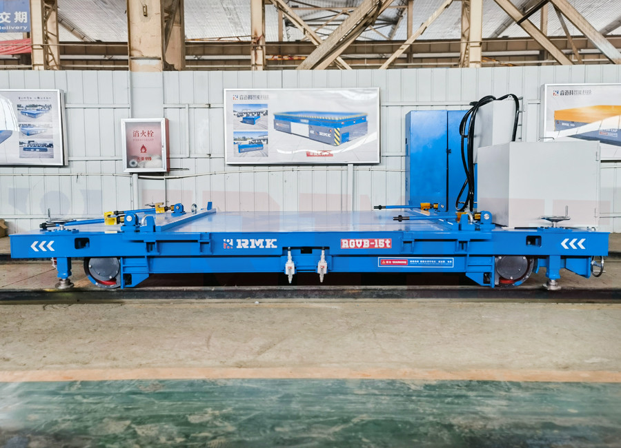 Heavy Load 15 Tons Explosion Proof Automatic Industrial Rail Transfer Cart