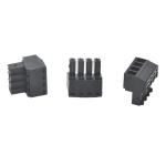 Black Color 3.50mm Pitch Female Male Wire Connector Housing For Home