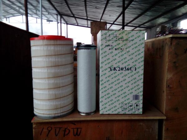 High quality air filter for XCMG truck crane QY25K5-I,XCMG truck crane spare