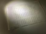 Al2O3 Single Crystal Custom Sapphire Glass Razor Medical Blade 38x4.5x0.3mmt