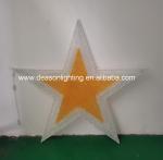 large lighted christmas star