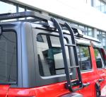 Landace Roof Rack Side Ladder Kit Perfect Fit for Jeep Wrangler 833*400*261mm N