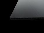 SGS Antistatic PP Hollow Corrugated Sheet Black Color