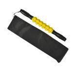 Eco Round Bead Back Massage Roller Stick Deep Tissue TPE Handle