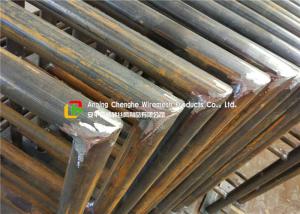 Quality 48 X 3mm Carbon Steel Metal Safety Fencing , Building Steel Security Fencing wholesale
