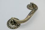 Compact Funeral Casket Handles ZH05 14cm Hole Distance With Screw Rod