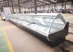 R290 Plug In Top Open Fresh Meat Display Refrigerator Showcase 3750*1160*1200mm
