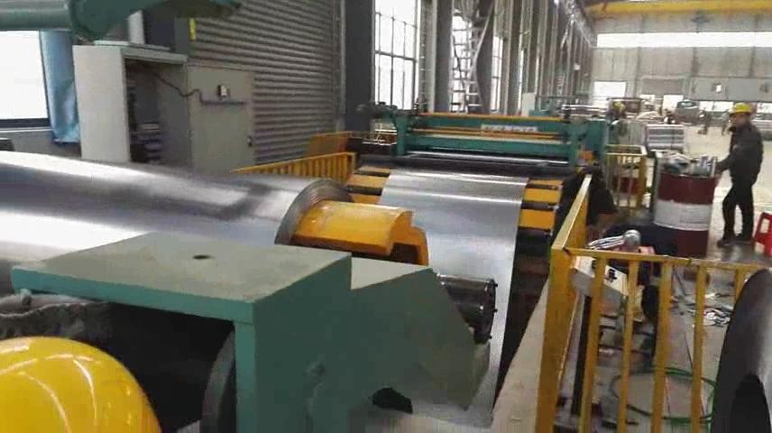 Heavy Duty ZTZG 0.5~10mm Steel Coil Cut To Length Line Sheet Metal Slitter Machine
