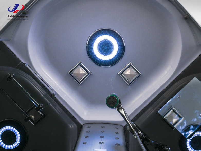 Functional Shower room with Tempered Glass and Alum Frame for a Luxurious Bathing