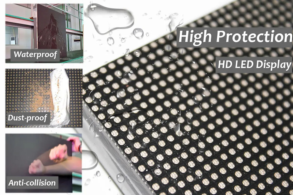 ISO2001 4K GOB LED Display P1.667 P2.0 P2.5 Advertising Wall 1200nits