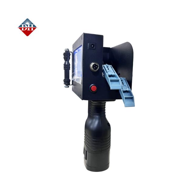 Water Based Cartridge 5cm Dual Nozzle Handheld Inkjet Printer For Pearl Cotton