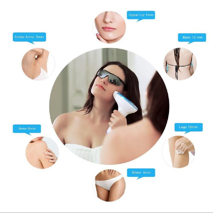 Handheld Skin Care 2.6A 50Hz 60Hz IPL Hair Removal