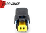 2 Way Black FCI Automotive Connectors Waterproof For Peugeot 211PC022S0049