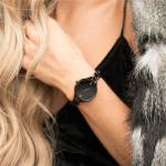 Classic Luxury Ladies Bracelet Watches Stainless Steel Strap Watch