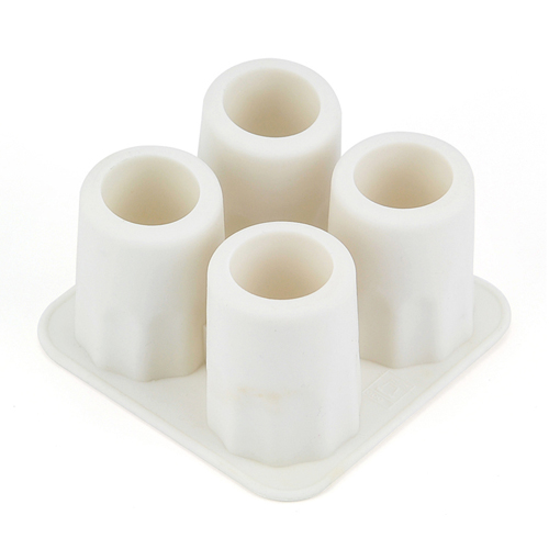 4 Cubes Soft High Quality Silicone Ice Shot Glass Mold Colorful Fancy Ice Shot Cup Ice And Snack Maker
