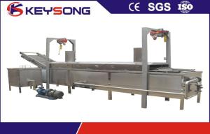 Quality 304 Stainless Steel Potato Chips Making Machine 100 - 200 Kg / H Production Capacity wholesale