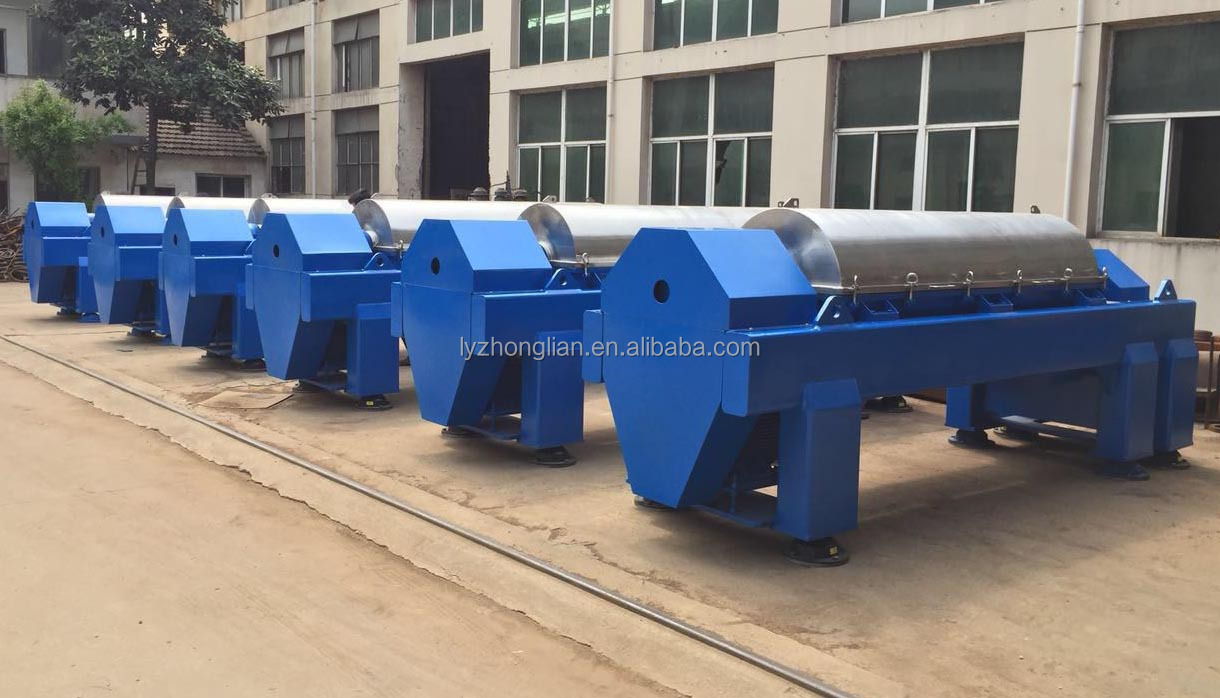 Explosion proof decanter centrifuge food sugar centrifugal machine for corn starch