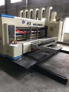 Quality Flexo Carton Printing Die Cutting Machine Slotting High Speed wholesale