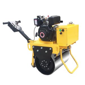 Quality BM30 Walk Behind 330kg Yellow Small Single Drum Vibratory Asphalt Road Roller wholesale