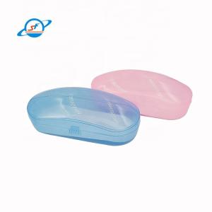 Quality Crushing Resistance Blue Pink Plastic Eyeglass Case For Students wholesale