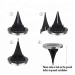 Outdoor 40lm Solar Powered Led Driveway Lights Waterproof Dia 4.3IN Size