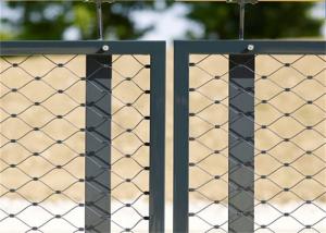 Quality Bridge Stairway 316 Flexible Stainless Steel Cable Netting In Balustrade Infill System wholesale