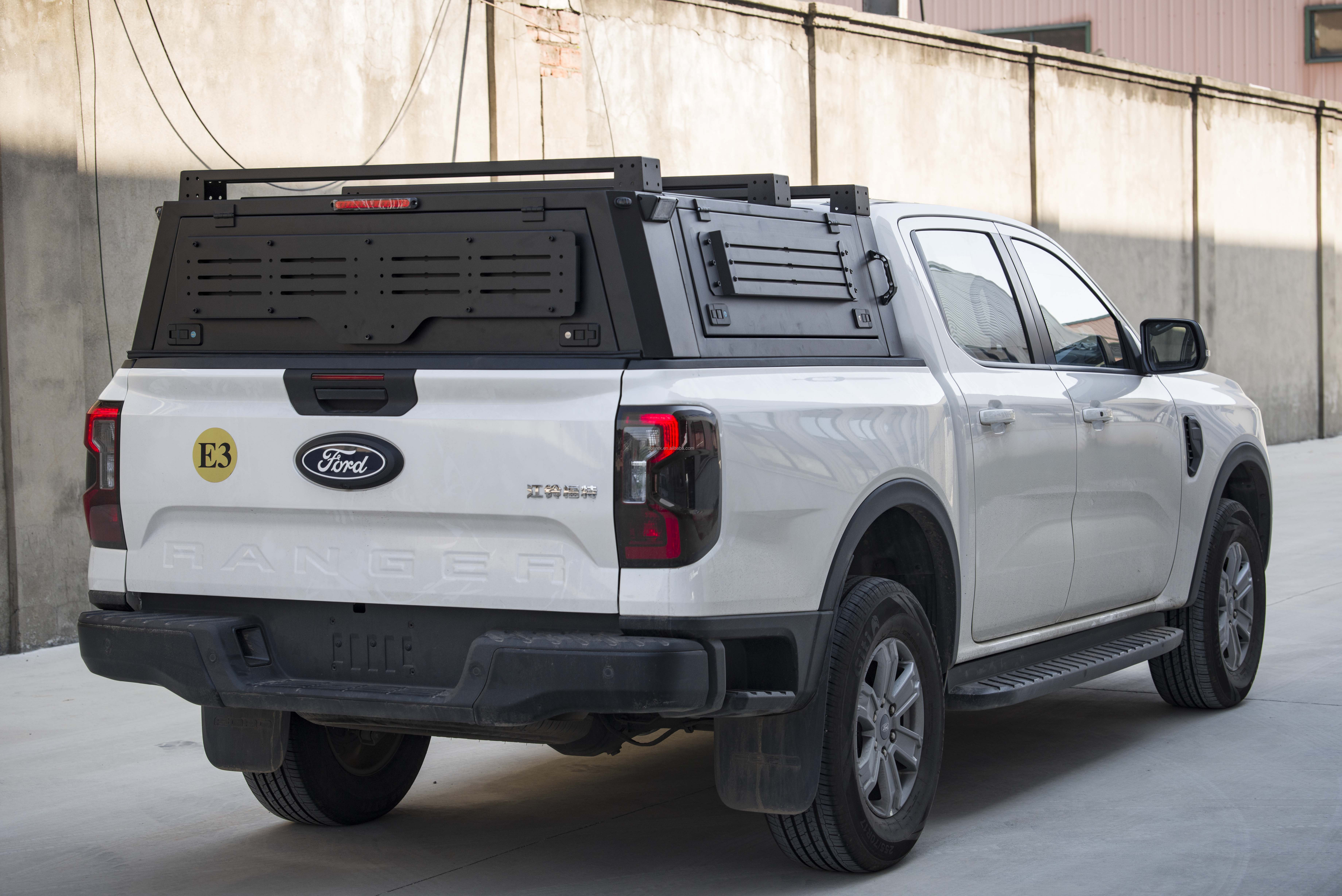 Ford Ranger 4x4 Auto Accessories Aluminum Alloy 2023 Pickup Truck Bed Hardtop Canopy