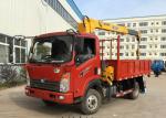 Mechanical Engineering Truck Mounted Mobile Crane / Truck Mounted Lifting