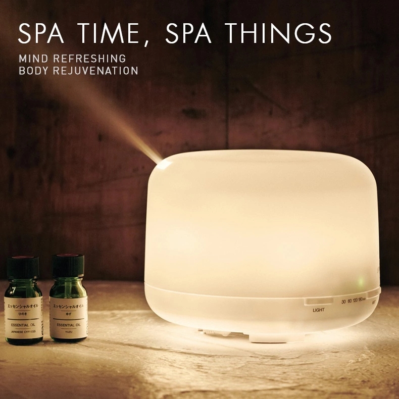 500ml Capacity Household Ultrasonic Aroma Diffuser for Aromatherapy Benefits