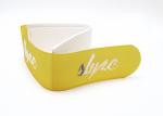 Yellow Cross Country Ski Straps , Personalised Ski Straps Non Toxic