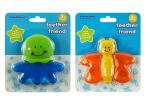 Animal Shaped Infant Baby Toys Cooling Teether With Soft Textured Surfaces