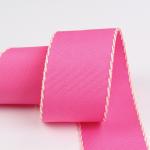 10mm-38mm Stitched Polyester Grosgrain Ribbon ISO9001 Solid Pattern