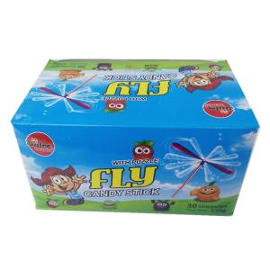Quality Flyer Toy With Multi Fruit Flavor 5g CC Stick Candy Powder Stick With Lovely Toy wholesale