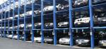 Simple Hydraulic Car Stack Parking Lift 4 Floors Storage Car Parking System for
