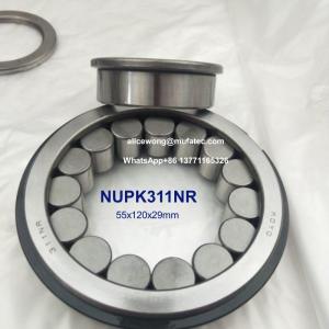 Quality NUPK311NR NUPK311 Cylindrical Roller Bearing 55x120x29mm With Snap Ring wholesale