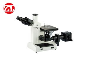 China 4XC Trinocular Inverted Metallographic Microscope ，Metallographic Analyzer on sale