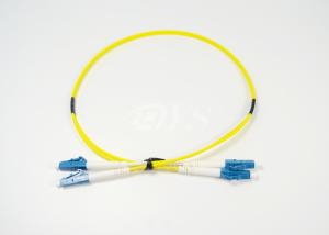 Quality Fiber Optic Pink LC-LC Duplex Patch Cord 3 Meters / Fiber Optic Jumper wholesale