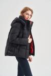 FODARLLOY Warm hooded cotton-padded clothes women slim Regular down winter