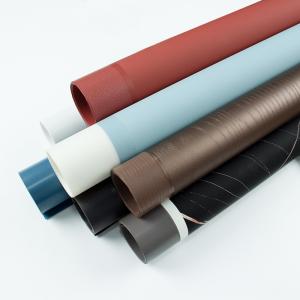 Quality Solid Color High Gloss PVC Furniture Foil Laminate Sheet For Door Panel wholesale