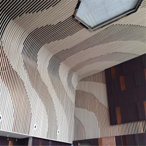 Quality Aluminum Design Wall Ceiling Decoration Curved Corrugated Ceiling Panels Celling Stretch Sky 3d Ceiling wholesale