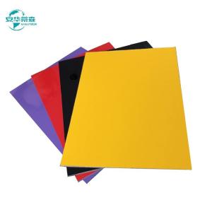 Quality 2-6mm 1500mm/1520mm PVDF PE Gloss Mirror Aluminum Composite Panel ISO Certified wholesale