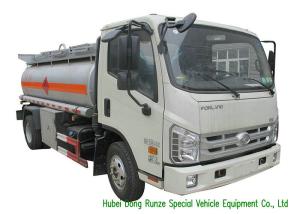 Quality FOLRAND 3000L Mobile Fuel Transport Trucks , Propane / Gasoline Tanker Truck wholesale