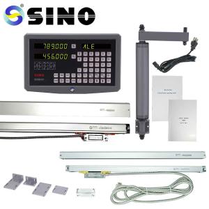 Quality 100V-240V Metal LED Lathe Machine DRO 2 Axis Resolution 0.005mm wholesale