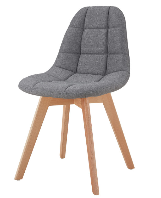 Thick Cushion Upholstered Dining Room Chairs