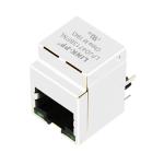 LPJD4713BFNL 1000 Base-T Gigabit Vertical RJ45 Jack With Magnetics Green/Green
