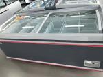 commercial glass freezer glass top freezer